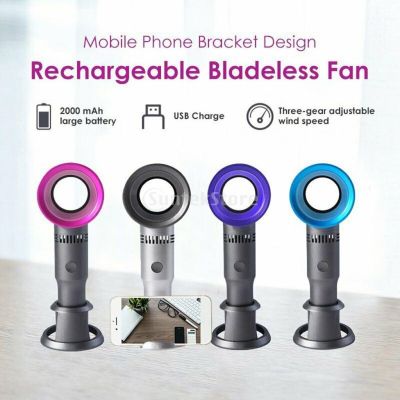 Portable Handheld Fans Mini Electric Fan USB Desk Fan Rechargeable Battery Powered Fan for Home Office Camping and Travel