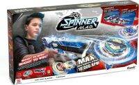 Spinner Mad Advanced Single Shot Blaster Silverlit  ของเล่นปืนยิงลูกข่างสปินเนอร์แมด รุ่นเลเซอร์และวัดรอบ