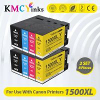 Kmcyinks ตลับหมึกที่เข้ากันได้1500XL PGI1500 PGI-1500สำหรับ MB2050 Canon MAXIFY MB2350เครื่องพิมพ์อิงค์เจ็ท MB2750 MB2150