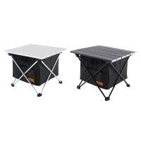 Aluminium Alloy Folding Picnic Camping Desk Table with Hanging Bag