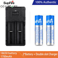 SupFire AB1 Strongไฟฉาย18650แบตเตอรี่Li-Ion 1700MAh 3.7Vเหมาะสำหรับ3W/5W / 7W