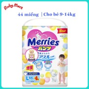 Bỉm Tã Quần Merries Size L 44 + 6 miếng 9-14kg