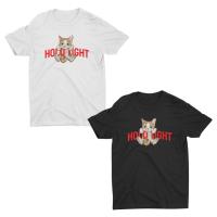 AIDEER Cat Collection เสื้อสกรีนลายหมี เสื้อลายตุ๊กตาหมี มีทั้งสีขาวและสีดำ HOLD TIGHT