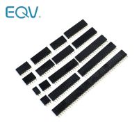 2.54mm Pitch Single Row Female 2 40P PCB socket Board Pin Header Connector Strip Pinheader 2/3/4/6/10/12/16/20/40Pin For Arduino