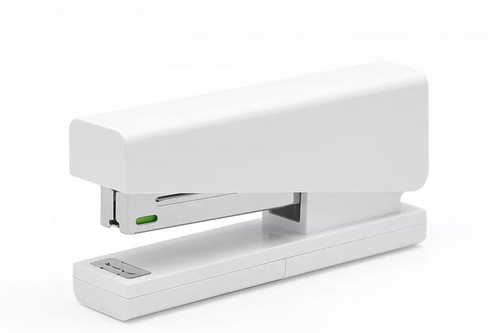 xiaomi-kaco-lemo-stapler-เครื่องเย็บกระดาษ-บรรจุลวดเย็บ-24-6-26-6-รูปทรงสวยงาม-มีที่เก็บลวดเย็บ-พร้อมลวดเย็บ-100-เข็ม-มีแถบสีเขียวบอกปริมาณลวดเย็บ-พร้อมส่ง