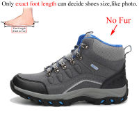 Winter Women Ankle Outdoor Leather Hiking Boots Woman Trekking Shoes Mountain Sneakers Tracking Treking Camping Trecking