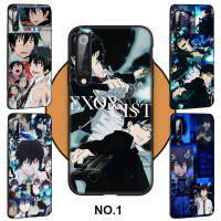 Casing หรับ OPPO A91 F15 A81 A92 A72 A52 A93 A94 Reno 2 2Z 2F 3 4 5 5K 6 4Z 6Z Lite Pro Plus A92S ni30 BLUE EXORCIST Anime Pattern Phone เคสโทรศัพท์