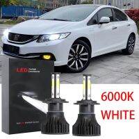 ชุดหลอดไฟหน้าฮาโลเจน LED 6000K 2014-2016 แบบเปลี่ยน สําหรับ Honda CIvic (FB) 9thGen 2014-2016 รับประกัน 10 เดือน