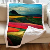 [bed]▬✺◕ Office nap blanket to keep warm blanket was upset velvet sofa cover in winter