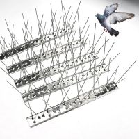 33/50CM Balcony Anti-bird Pigeon Spikes and Bird Repeller Deterrent Stainless Steel Anti Bird Thorn Nail Repellent Pest Control Gardening Tools