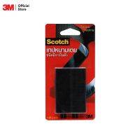 สก๊อตช์™ หนามเตยแบบอ่อน สีดำ ขนาด 1 x 3 นิ้ว Scotch™ Hook &amp; Loop Tape Black 1 x 3 Inch