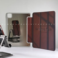 เคสหลังใส [ชาร์จปากกาได้] เคสไอแพด แบบใสฝาหลัง gen7/gen8/gen9 10.2 air3 10.5/pro 10.5 air1/air2/gen5/gen6 9.7 Air4 Air5、Pro11 2018 อะคริลิคใสเคส