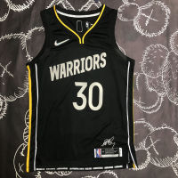 Hot Pressing Authentic Custom Jersey 2022 Mens Golden State Controrss Stephenn Curry Honor Edition Swingman Jersey-สีดำ