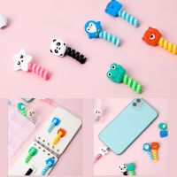 2Pcs Cable Protector Cute Cover Protect Case USB Charger Cable Buddies Cellphone Organizador Cables Management For Cable Jy18 21 Cable Management