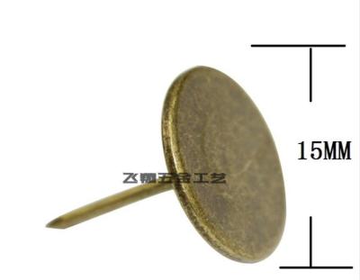☈ Hardware accessories 15mmx19mm upholstery tacks decorative tacks Decorative Decoration Sofa Nail Round Nail