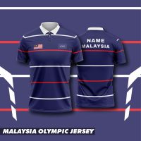 BADMINTON JERSEY MALAYSIA, (MALAYSIA OLYMPIC STYLE)