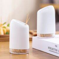 With Toothpicks Home Gadget Luxury Toothpick Box Toothpick Holder Toothpick Dispenser Bucket Toothpick Storage Box