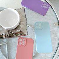 Supercase?i6-i13promax เคสซิลิโคน กันเลนส์กล้อง เคสสีพาสเทล