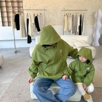 Children Parka Mom &amp; Me Suit Thickened Cotton Hooded Warm Jacket Autumn Winter Baby Boy Girl Coat Family Matching Outfits