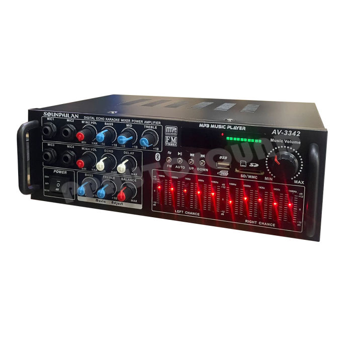 soundmilan-เครื่องขยายเสียง-แอมป์ขยายเสียง-amplifier-bluetooth-mp3-usb-sd-card-ใช้ไฟ-12vdc-220vacได้-รุ่น-av-3342-pt-shop