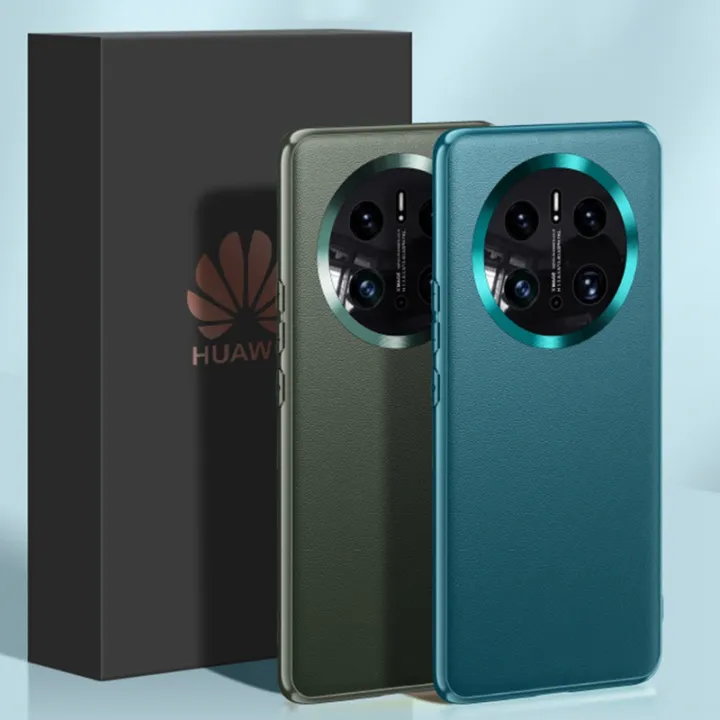 เคสสำหรับ-huawei-mate-50-pro-mate50-50pro-mate50pro-2023เคสโทรศัพท์แบบนิ่มสีทึบปกหนังแฟชั่นลำลองธุรกิจ