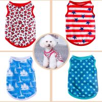 Vest Clothes Summer Dog T-shirt Dog Clothes O-neck Sleeveless Pet Supplies For Small Medium Dogs Accessories Classic Pet Vest