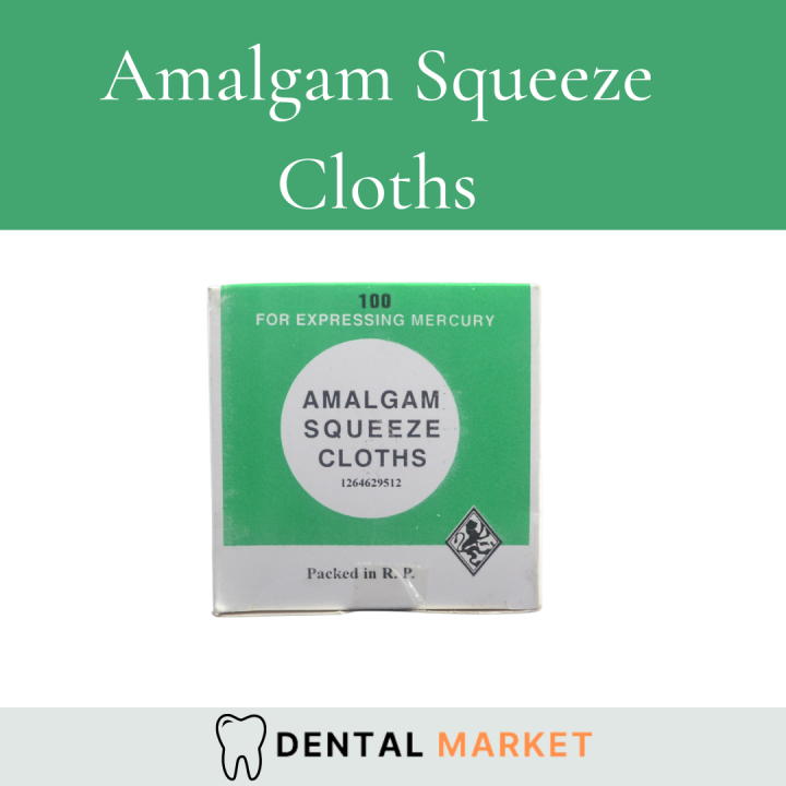 Amalgam Squeeze Cloths, Dental Market Supply Lazada PH