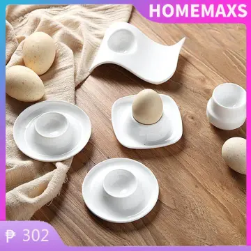 1 Pc Hand Shape Ceramic Soft or Hard Boiled Egg Cup Holder Egg Holder for  Breakfast Brunch Egg Holder Container Egg Tools