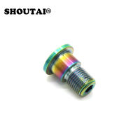 SHOUTAI Ultralight Bicycle Left Pedal Titanium Alloy Screw For Brompton Bike Pedal Bolts Cycling Part