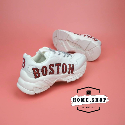 【ถูกที่สุด】✨รองเท้าแฟชั่นMLB - Boston รองเท้าออกกำลังกาย รองเท้ากีฬา รองเท้าผ้าใบ สินค้าตรงปก100%
