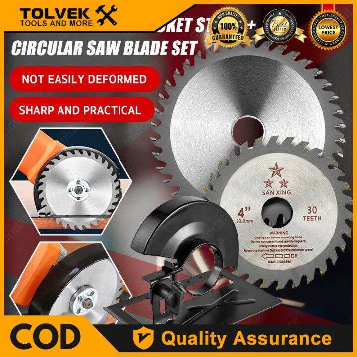 【Local Stock】4 Inch 30 Tooth Circular Saw Blade Alloy Steel Wood