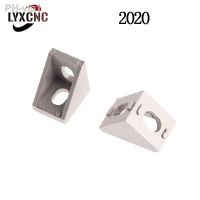 ☜┋¤ 1/4/5/10pcs Aluminum 2020 Corner Bracket Fitte 20x20x17mm Corner Angle Bracket For Connector Aluminium Profile Frame CNC Router