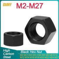 50/ 20/ 10/ 5/ 1 Buah Baja Karbon Oksida Hitam Metrik Hex Hexagon Nuts M2 M2.5 M3 M4 M5 M6 M8 M10 M14 M16 M18 M20 M22 M24 M27