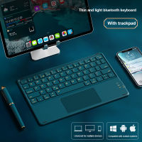 Papan Kekunci Tanpa Wayar Sentuh แท็บเล็ตแป้นพิมพ์บลูทูธ Android IOS Windows สำหรับเกมส์พีซีเมาส์ไร้สาย Teclado Air untuk Xiaomi