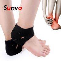 Sunvo Plantar Fasciitis Socks for Achilles Tendonitis Calluses Spurs Cracked Pain Relief Heel Pad Men Women Insert Sock Foot Pad