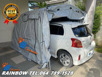 โรงจอดรถสำเร็จรูป เต็นท์จอดรถพับได้ CARSBRELLA รุ่น RAINBOW SIZE S สำหรับรถยนต์ที่มีขนาดเล็ก - กลาง