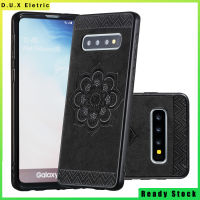 สำหรับ S10 Samsung/S10พลัส/S10E เคสมือถือ PC + เคสโทรศัพท์ TPU ป้องกันเต็มรูปแบบกันกระแทกด้านหลังพิมพ์ลายกุหลาบ