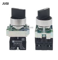 10PCS 22mm XB2-BD21 BD41 BD25 BD35 BD45 BD53 1NO/2NO/1NO1NC 2/3 Position Self locking / self resetting selector Knob switch  Power Points  Switches Sa