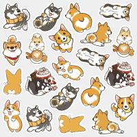 bjh♠  Dog  Washi Stickers Scrapbooking Stick Diary Stationery