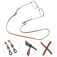 New Design Leather High Elasticity Sunglasses Lanyard Strap Necklace Eyeglass Glasses Chain Cord Reading Glasses Strap Decoratio