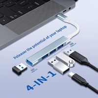 ฮับ USB 3.0 + 2.0 4พอร์ต USB แยกแท่นวางมือถือ USB C ศูนย์กลางสำหรับ Macbook Pro Air Mi PC อุปกรณ์แล็ปท็อปโทรศัพท์ Type C HUB