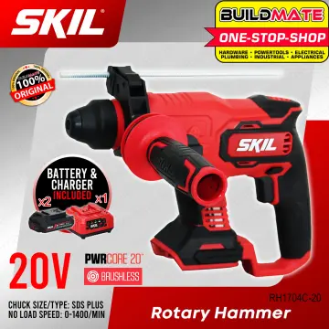 Skil pwrcore 20 brushless 20v sds plus best sale rotary hammer