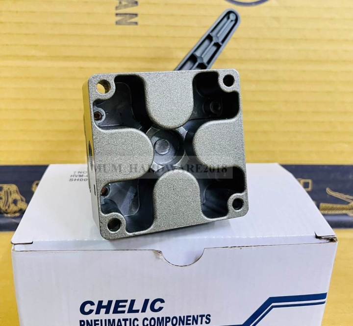 chelic-วาล์วมือโยก-วาวล์ควบคุม-ซ้าย-ขวา-4-3-hand-lever-valve-รุ่น-hvm-มีขนาด-2-3-4-หุน-สินค้านำเข้าจากไต้หวันแท้