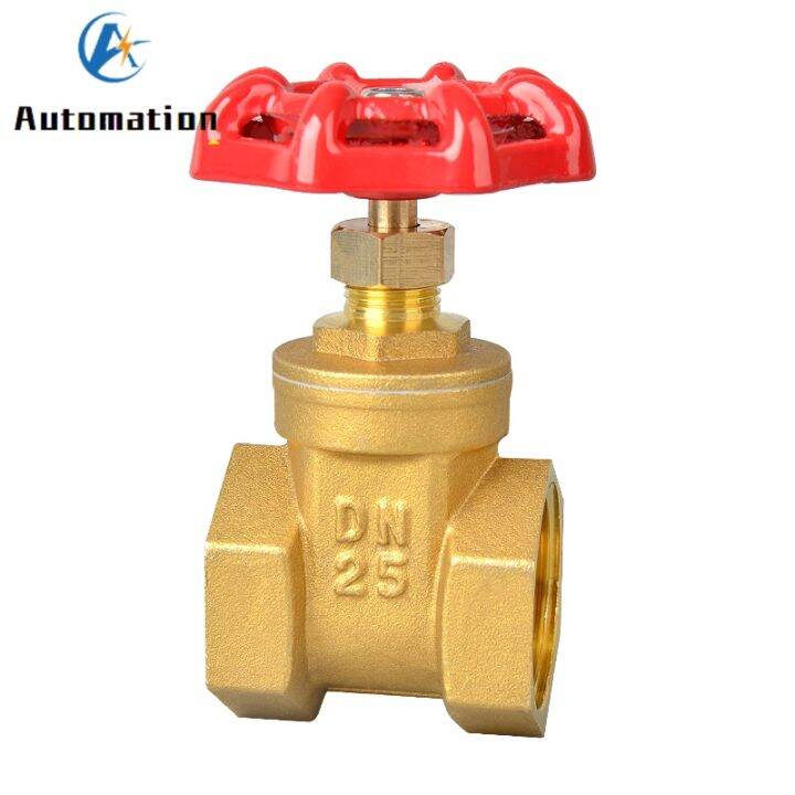 Brass Gate Valves female Thread 1/8 1/4 3/8 1/2 3/4 1 11/4 Tap Water