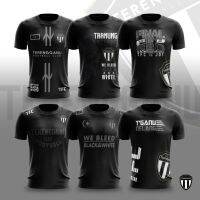 New FashionTshirt TERENGGANU FC TFC Tranung Nelang WE BLEED BLACK &amp; WHITE 2023