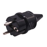 ✶❄✳ 1 Pcs EU European AC Power Connector Plug with Socket Power Cord Convertor 2.5A Electric Rewireable Plug Male Female Adapter