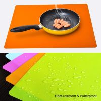 Silicone Baking Mat Non Stick Pan Liner Placemat Table Protector Kitchen Pastry Liner Bakeware  Baking Mat for 4 Color 3 Size