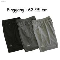 Seluar Pendek Sports Cotton Lelaki Poket Berzip Men Shorts Zip