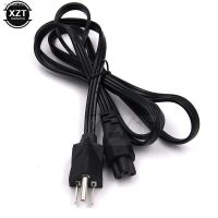 ▪ Laptop Power Cable 1.2m 3 Prong USA Plug IEC 320 C5 Power Extension Cord For HP Dell Lenovo Notebook Charger