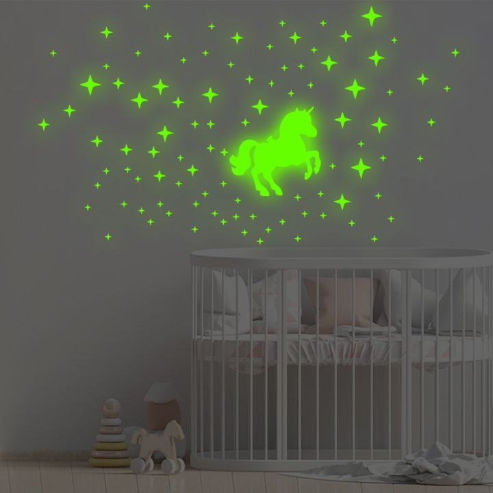 dx272-w-luminous-wall-unicorn-stars-wall-adornment-bedroom-of-children-room-background-wall-wall-stickers